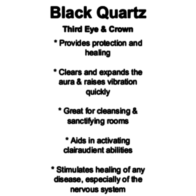 Black Quartz Cards - Box of 250