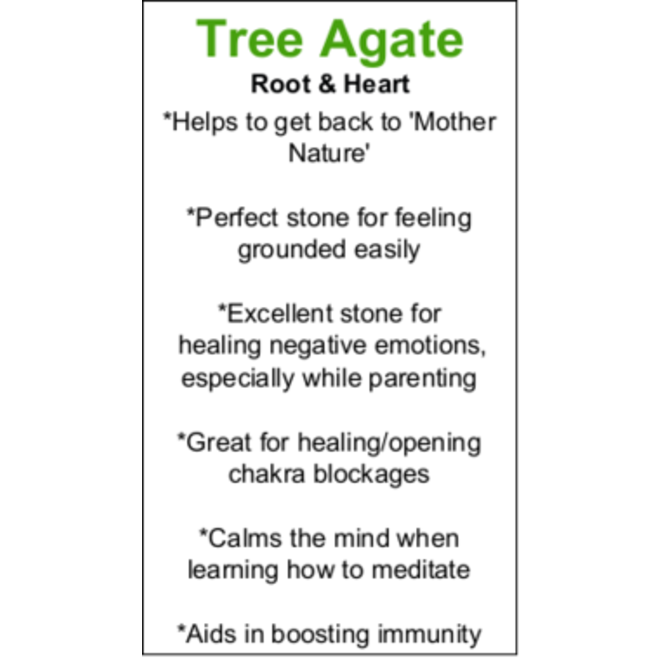 Tree Agate Cards - Box of 100