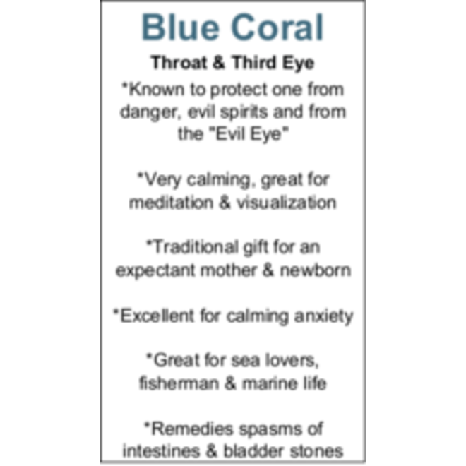 Blue Coral Cards - Box of 100
