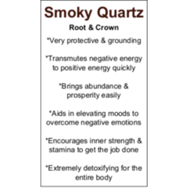 Smoky Quartz Cards - Box of 100