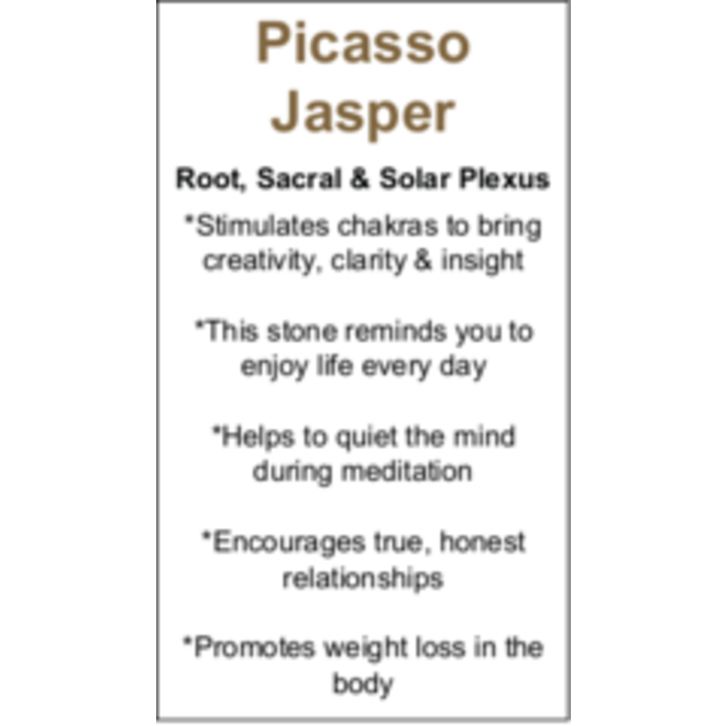 Picasso Jasper Cards - Box of 100