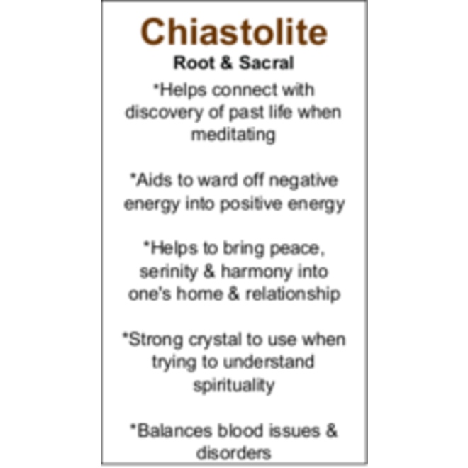 Chiastolite Cards - Box of 100