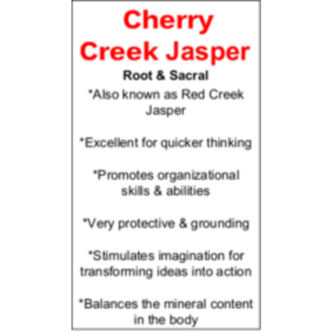 Cherry Creek Jasper Cards - Box of 250