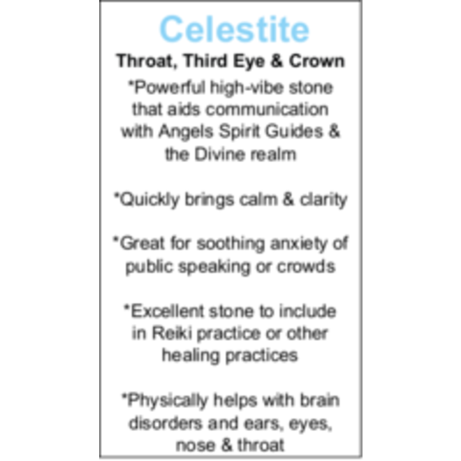 Celestite Cards - Box of 100