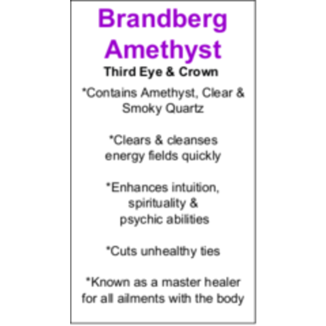 Brandberg Amethyst Cards - Box of 100
