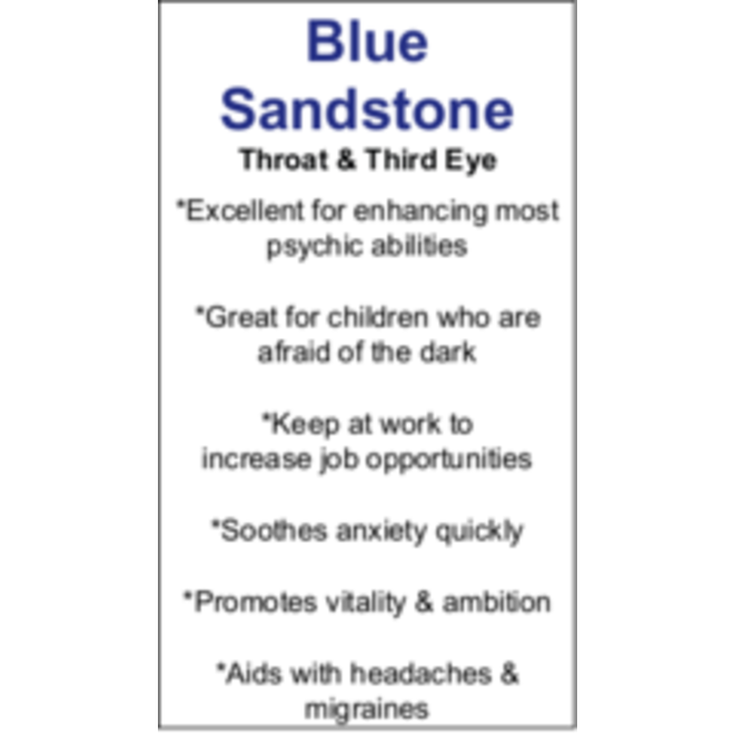 Blue Sandstone Cards - Box of 250