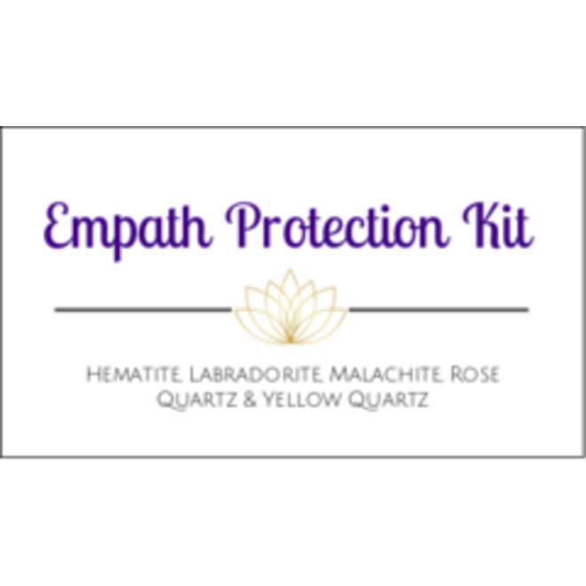 Empath Protection Crystal Kit Cards - Box of 100