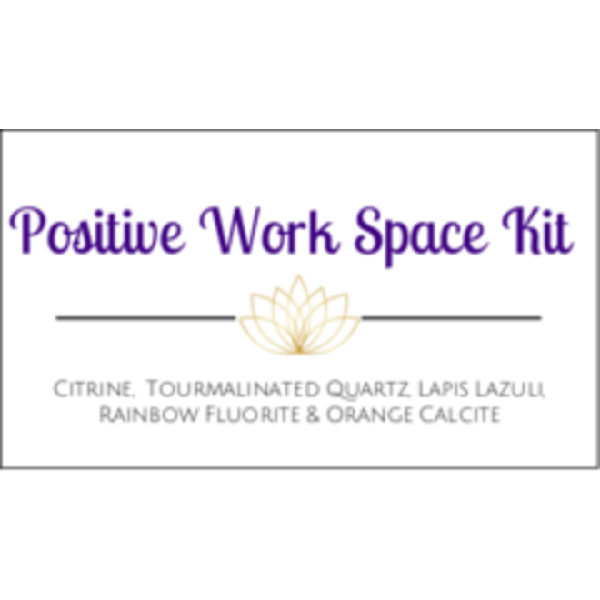 Positive Work Space Crystal Kit Cards - Box of 100