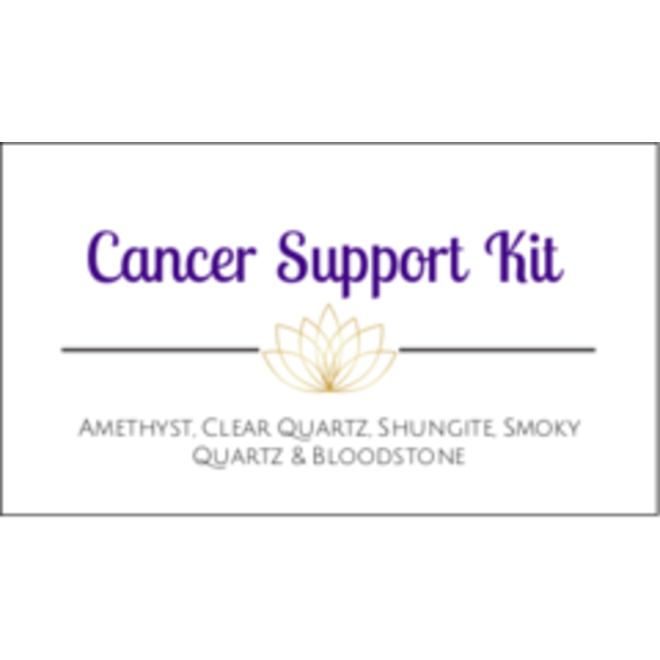 Cancer Support Crystal Kit Cards - Box of 100