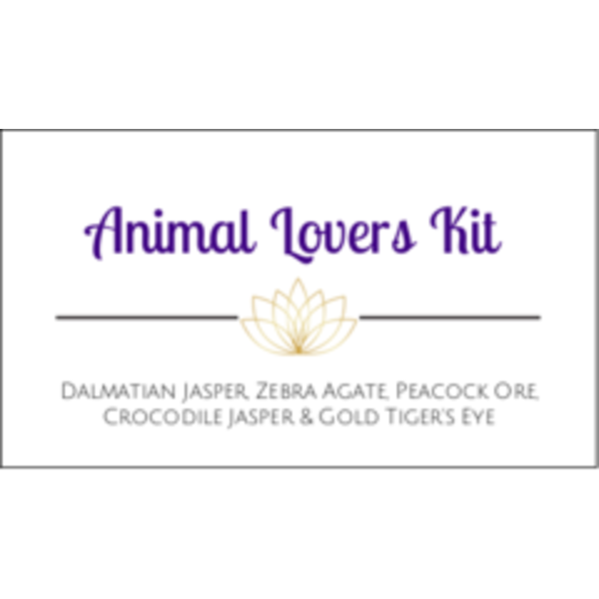 Animal Lovers Crystal Kit Cards - Box of 100