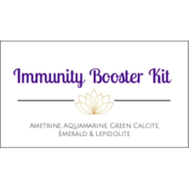 Immunity Booster Crystal Kit Cards - Box of 100