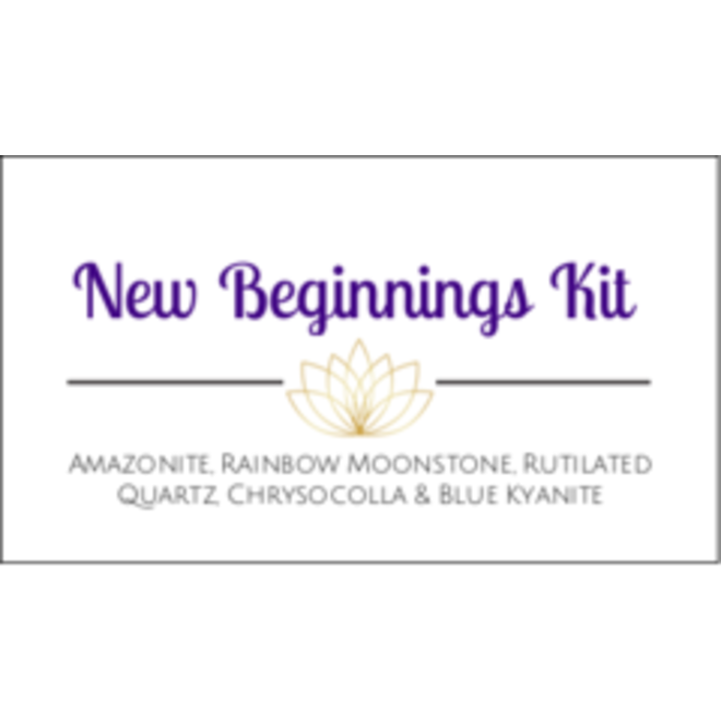 New Beginnings Crystal Kit Cards - Box of 100