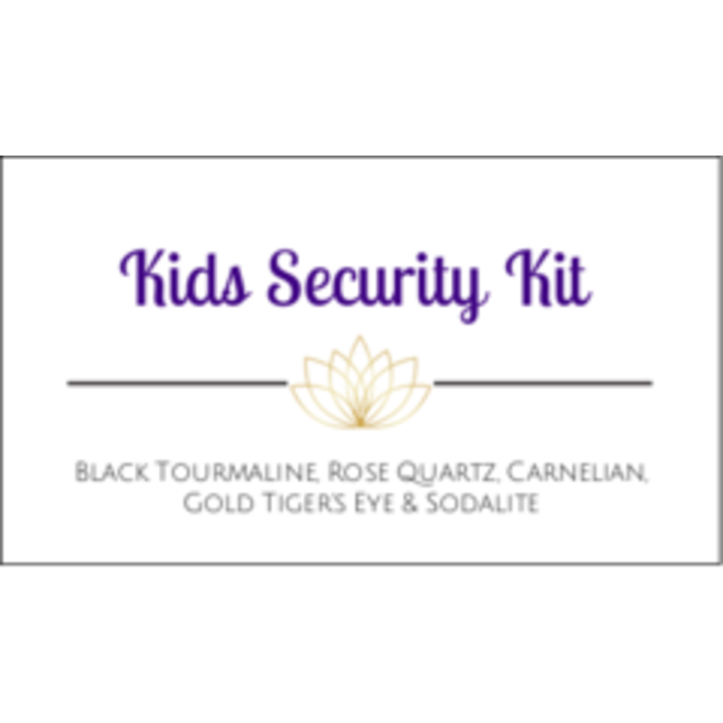 Kids Security Crystal Kit Cards - Box of 100