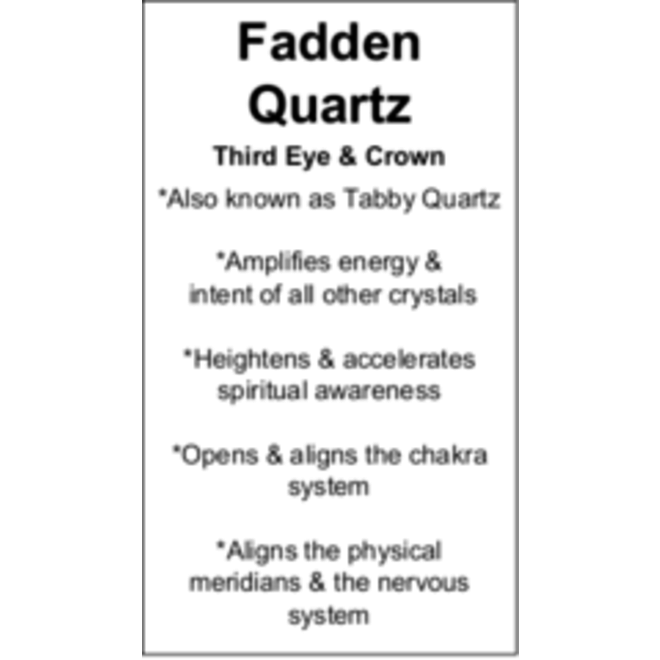 Fadden Quartz Cards - Box of 100