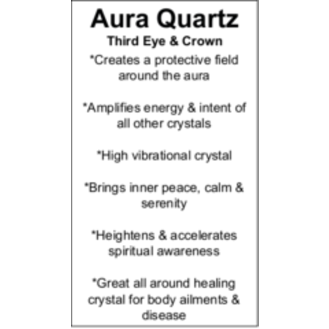 Aura Quartz Cards - Box of 100