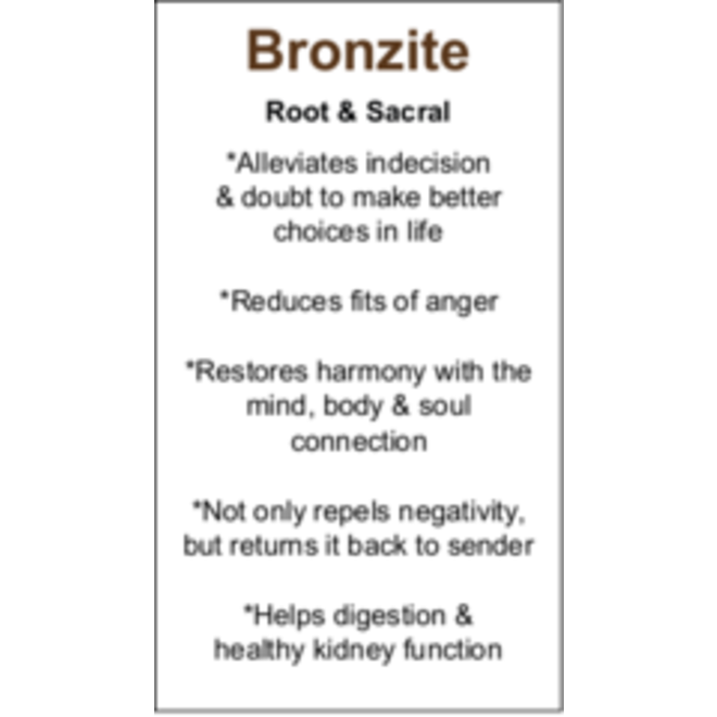 Bronzite Cards - Box of 100