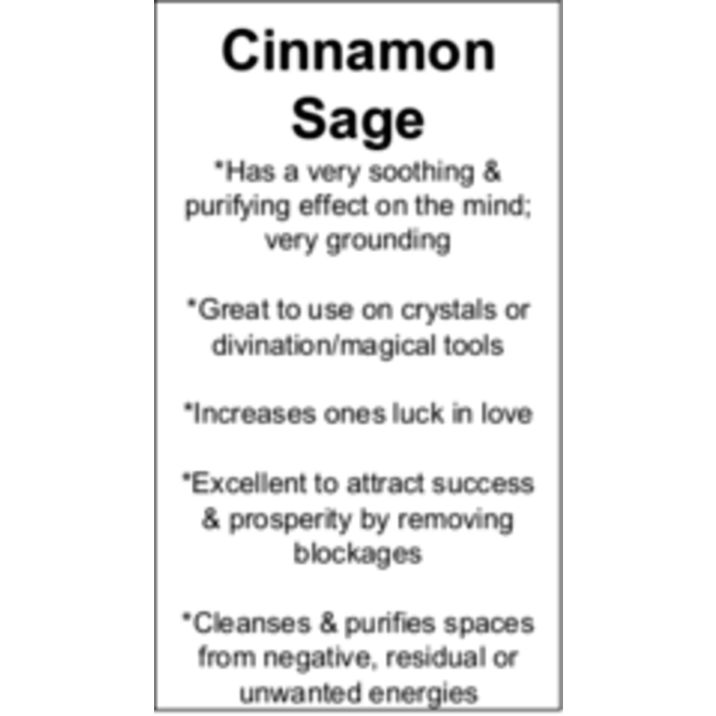 Cinnamon Sage Cards - Box of 250
