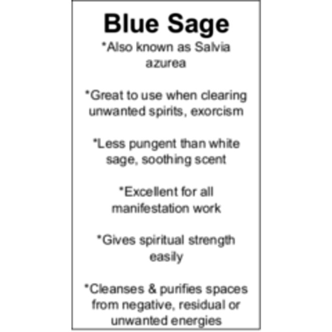 Blue Sage Cards - Box of 100