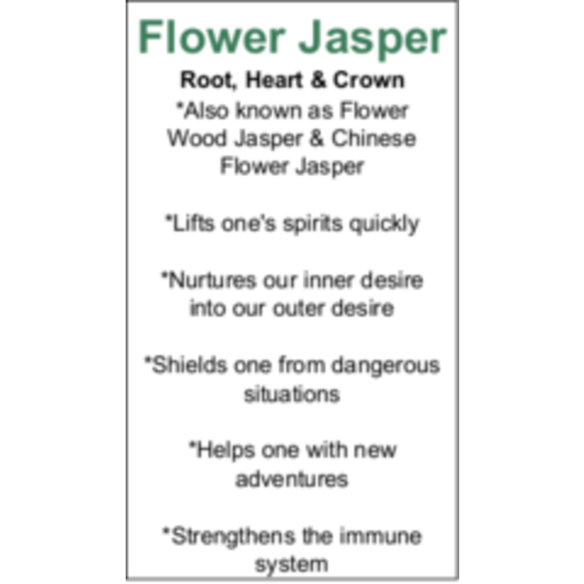 Flower Jasper Cards - Box of 100