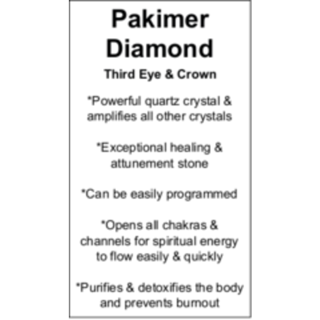 Pakimer Diamond Cards - Box of 100