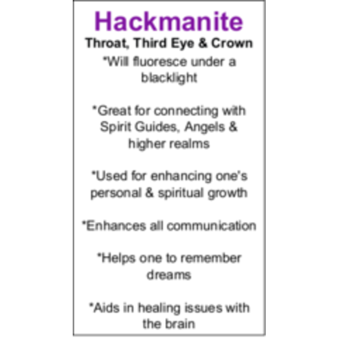 Hackmanite Cards - Box of 100