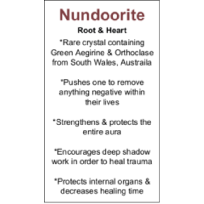 Nundoorite Cards - Box of 100