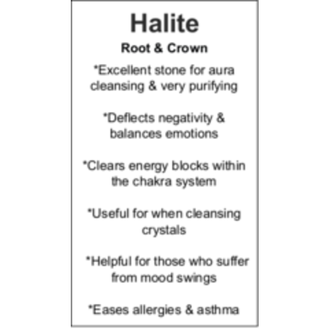 Halite Cards - Box of 100