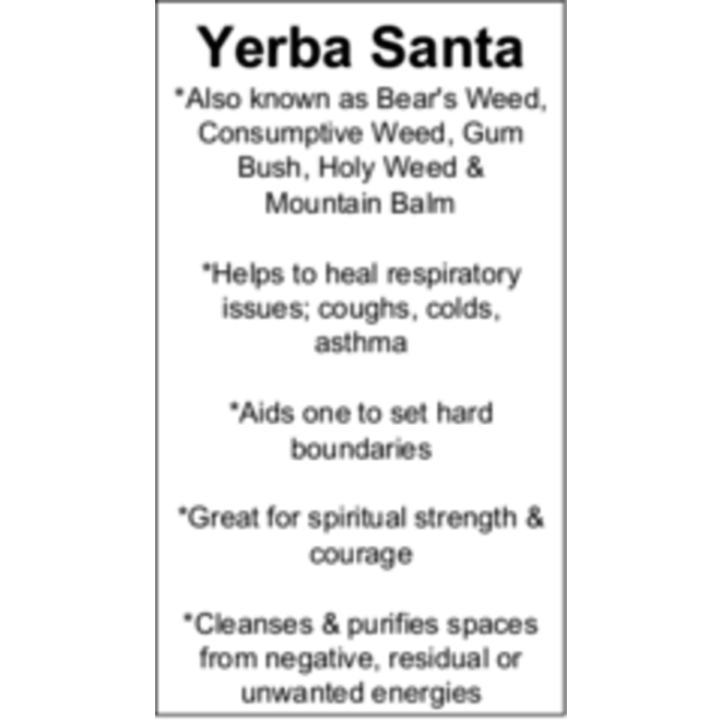 Yerba Santa Cards - Box of 100