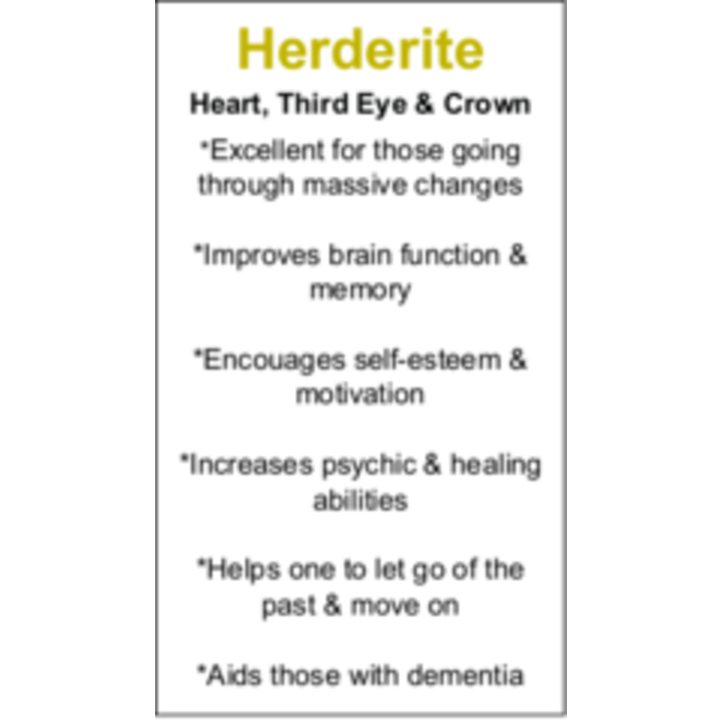 Herderite Cards - Box of 100