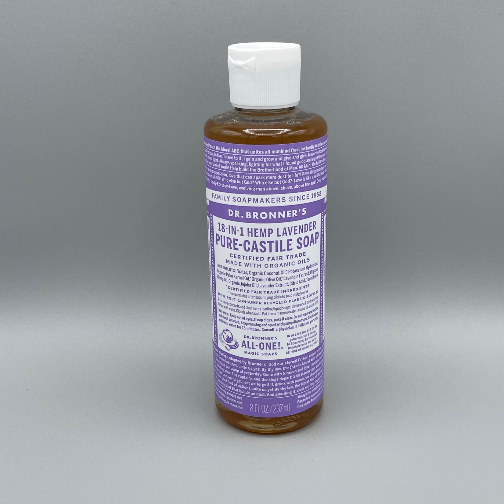 Dr. Bronner's Pure-Castile Liquid Soap: