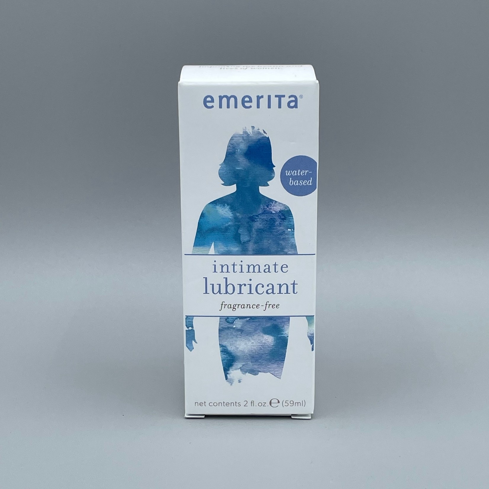 Emerita Emerita Intimate Lubricant - Waterbased and Fragrance Free, 2 oz