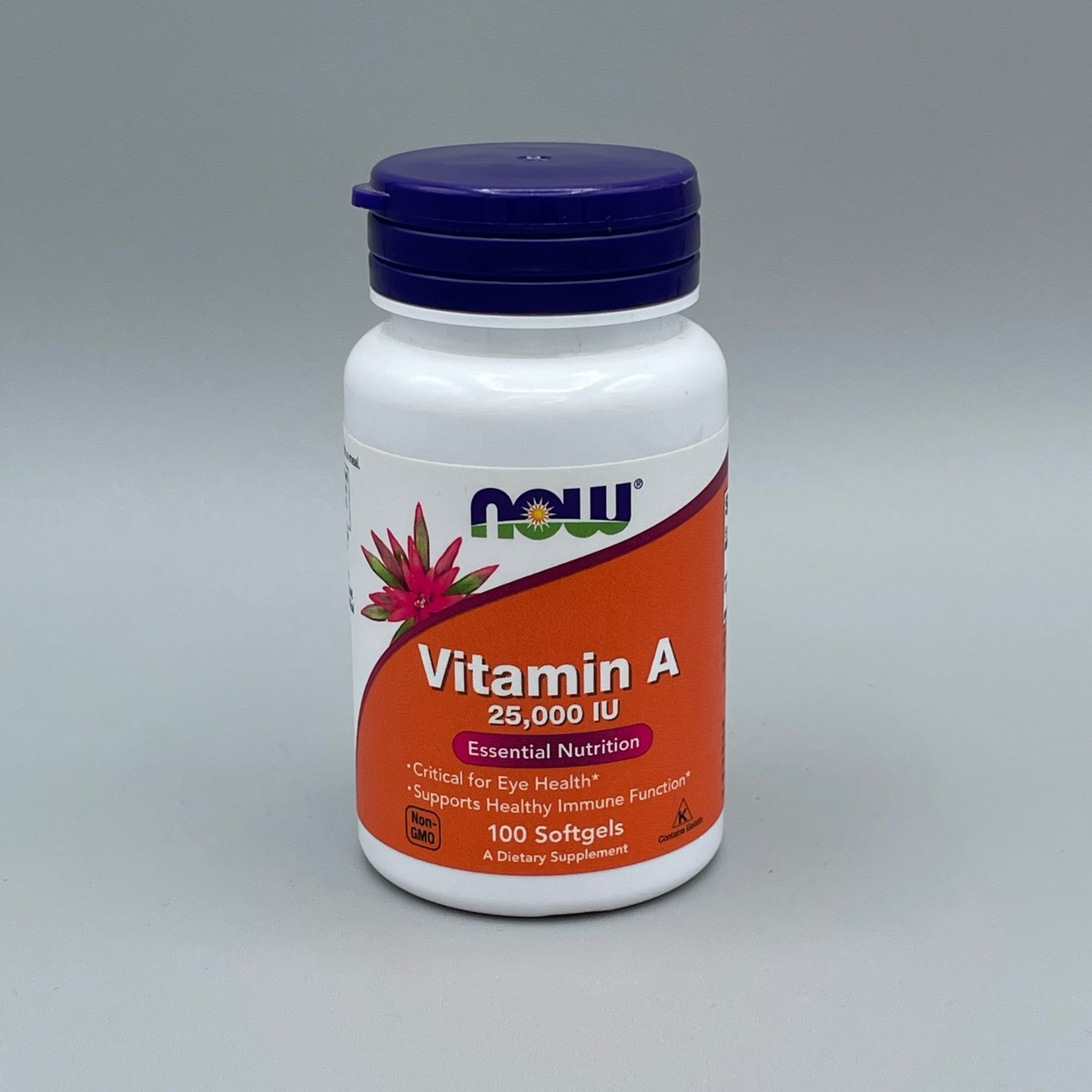 NOW Vitamin A - 25,000 IU, 100 Softgels