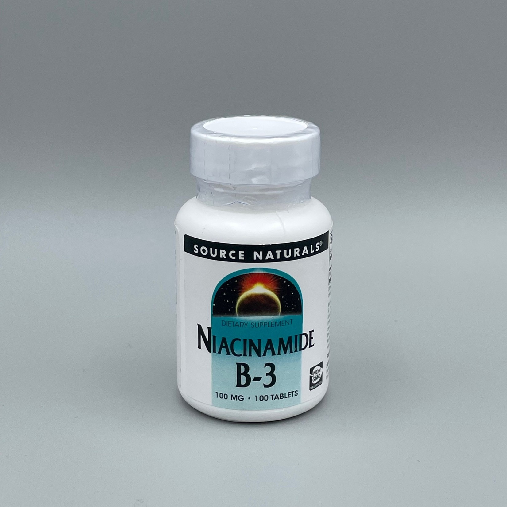 Source Naturals Vitamin B-3 (Niacinamide) - 100 mg, 100 Tablets