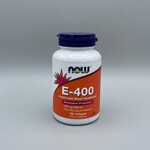 NOW E-400 (w/ Mixed Tocopherols + 100 mcg of Selenium) - 268 mg (400 IU), 100 Softgels