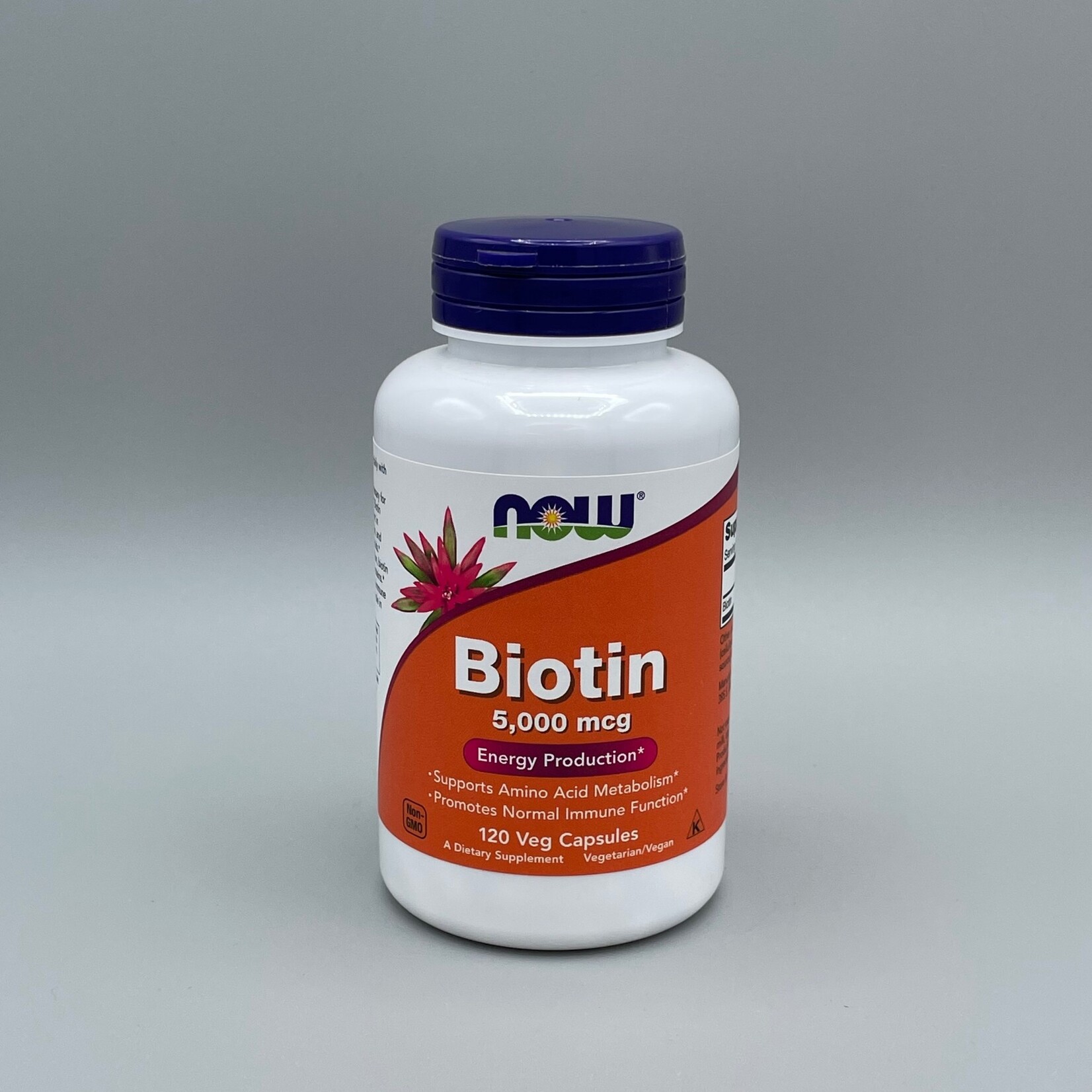 NOW Biotin - 5,000 mcg