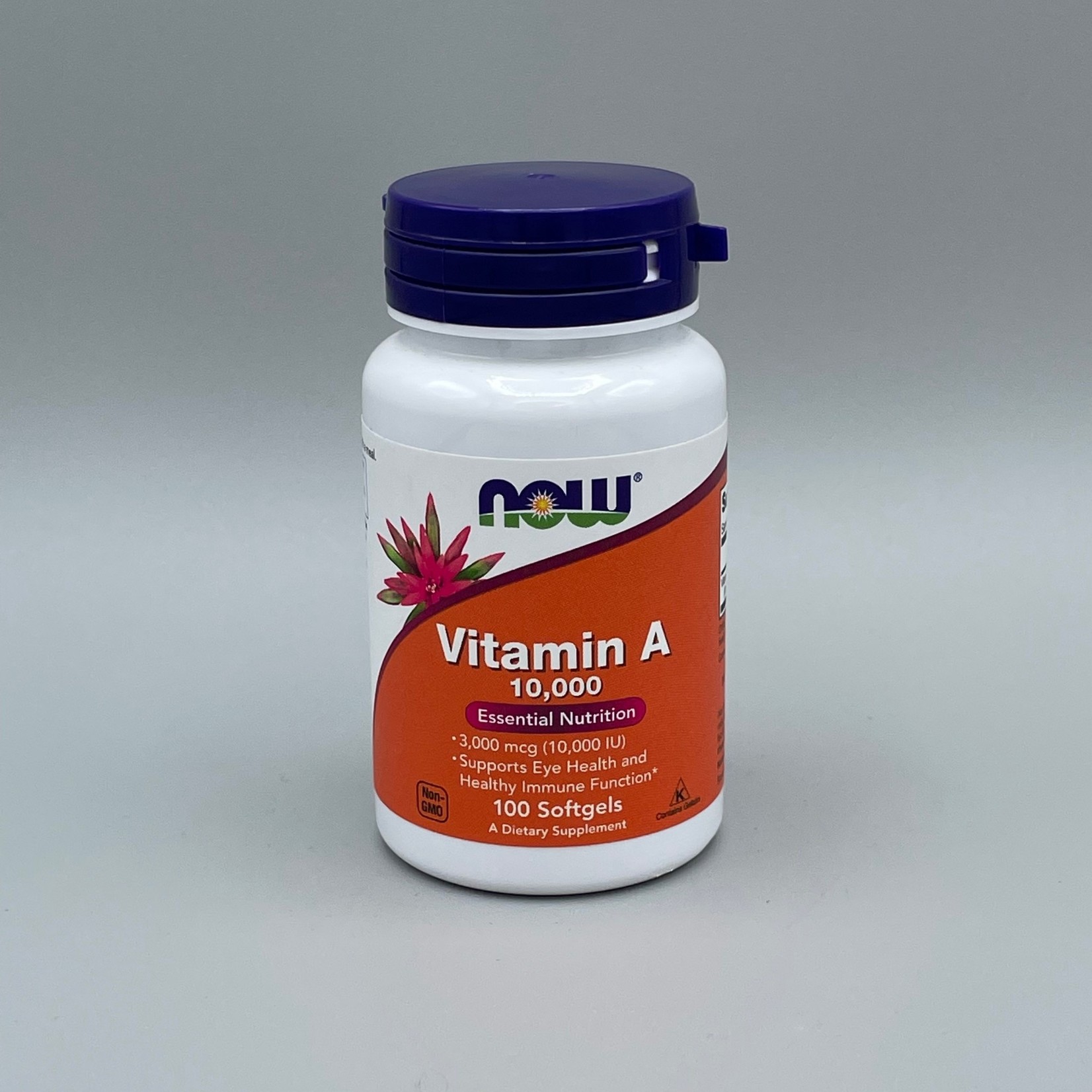 NOW Vitamin A - 10,000 IU, 100 Softgels