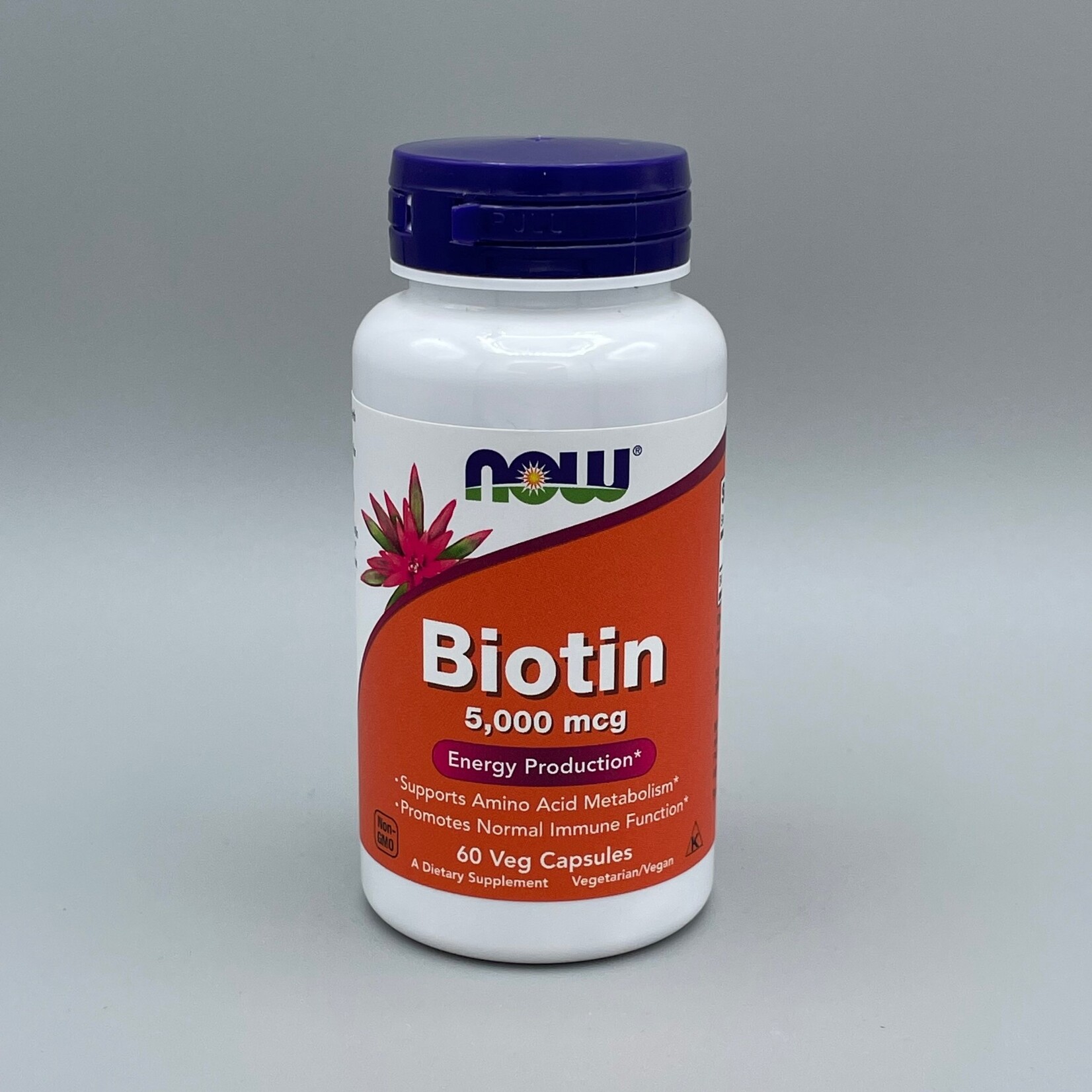 NOW Biotin - 5,000 mcg