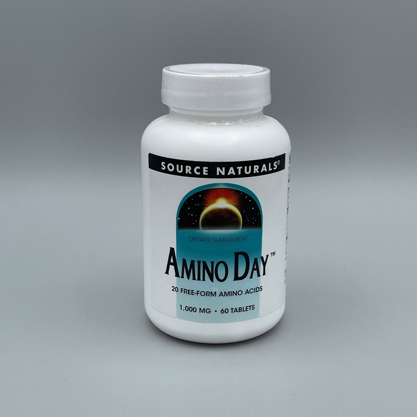 Source Naturals Amino Day (20 Free-Form Amino Acids) - 1,000 mg, 60 Tablets
