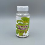 VegLife Vegan One Multiple Multivitamin (Vitamins & Minerals, Once Daily), 60 Veg. Tablets