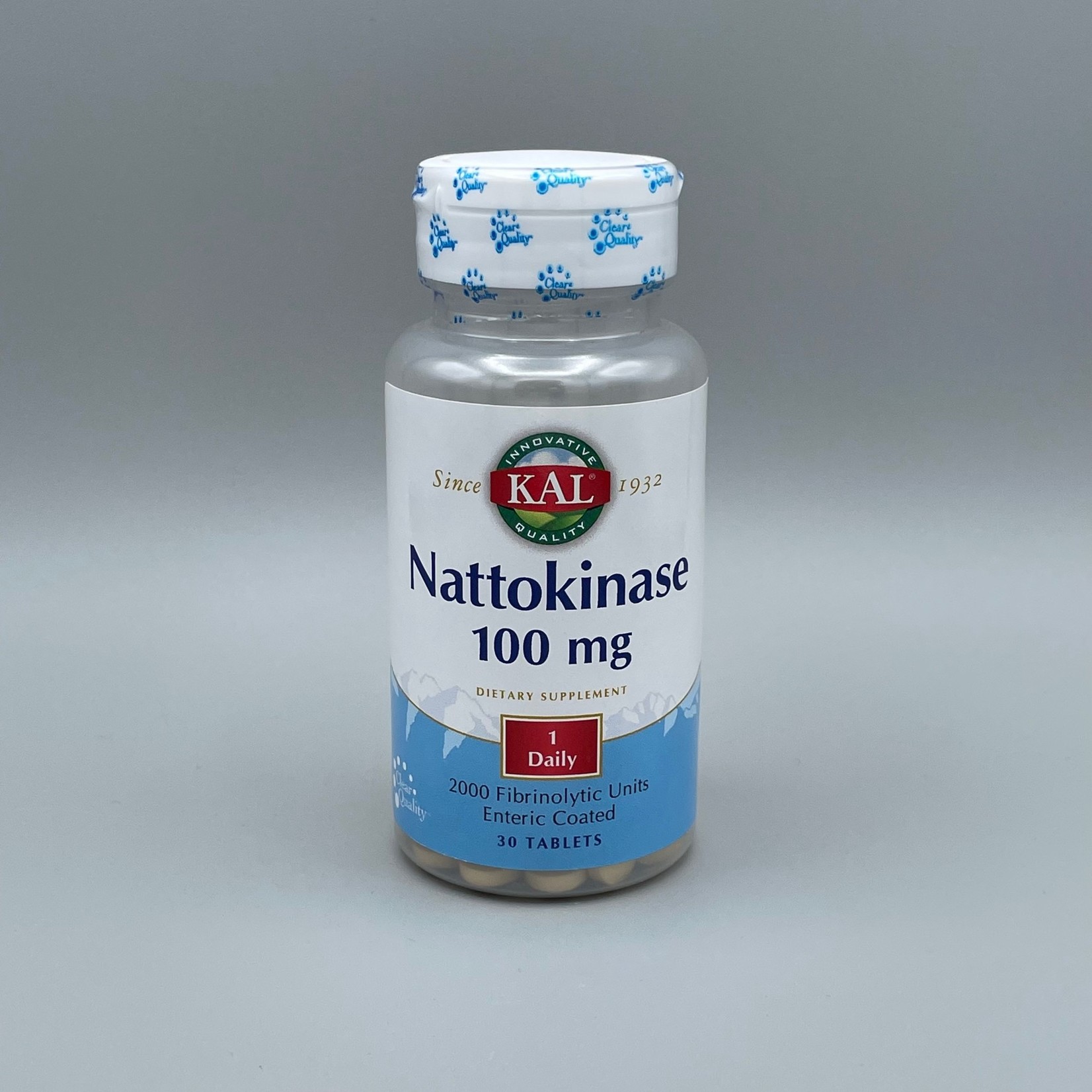 Kal Nattokinase (1 Daily) - 100 mg, 30 Tablets
