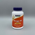 NOW Borage Oil (Concentrated 240 mg of GLA, Omega-6) - 1,000 mg, 60 Softgels