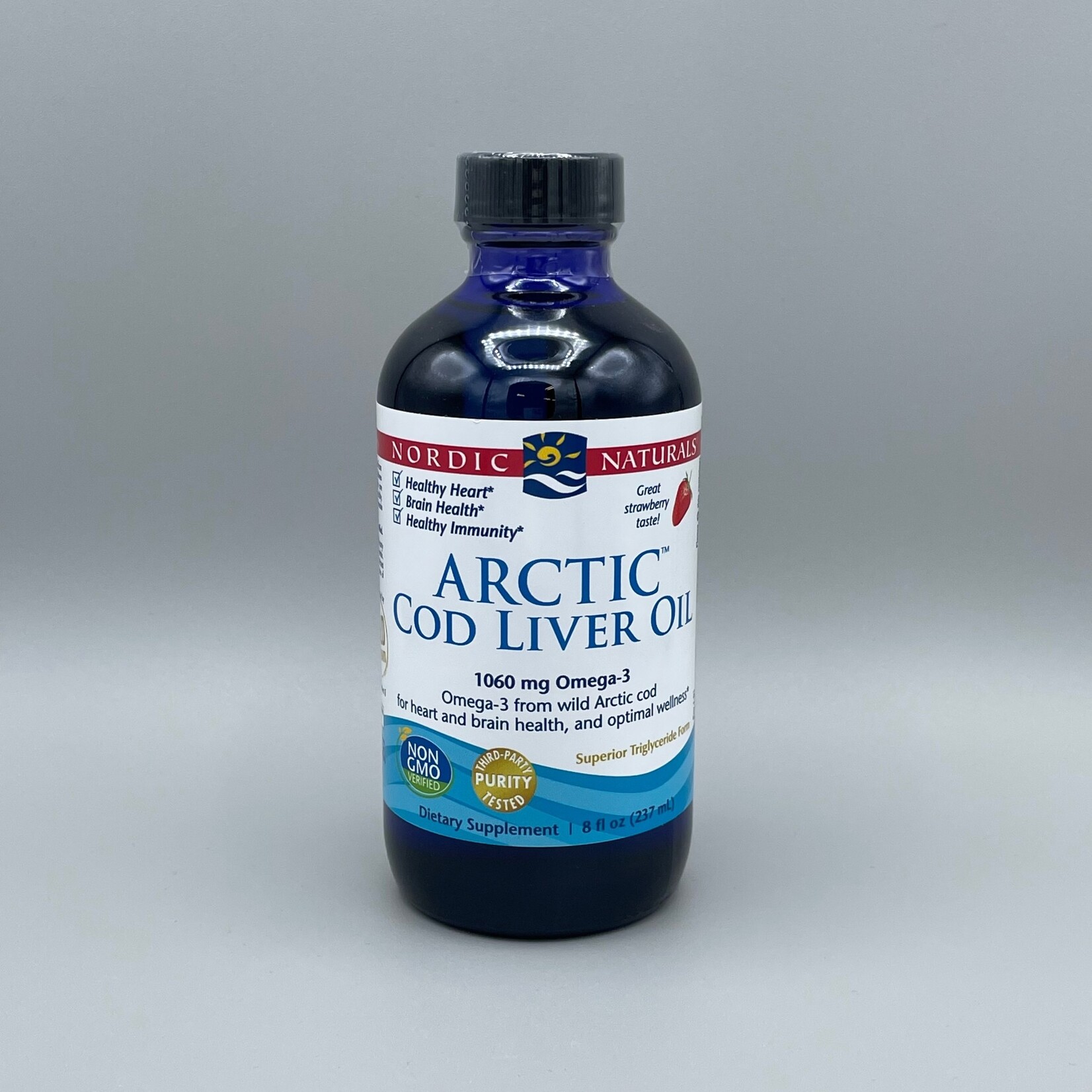 Nordic Naturals Arctic Cod Liver Oil (1,060 mg Omega-3), 8 fl oz