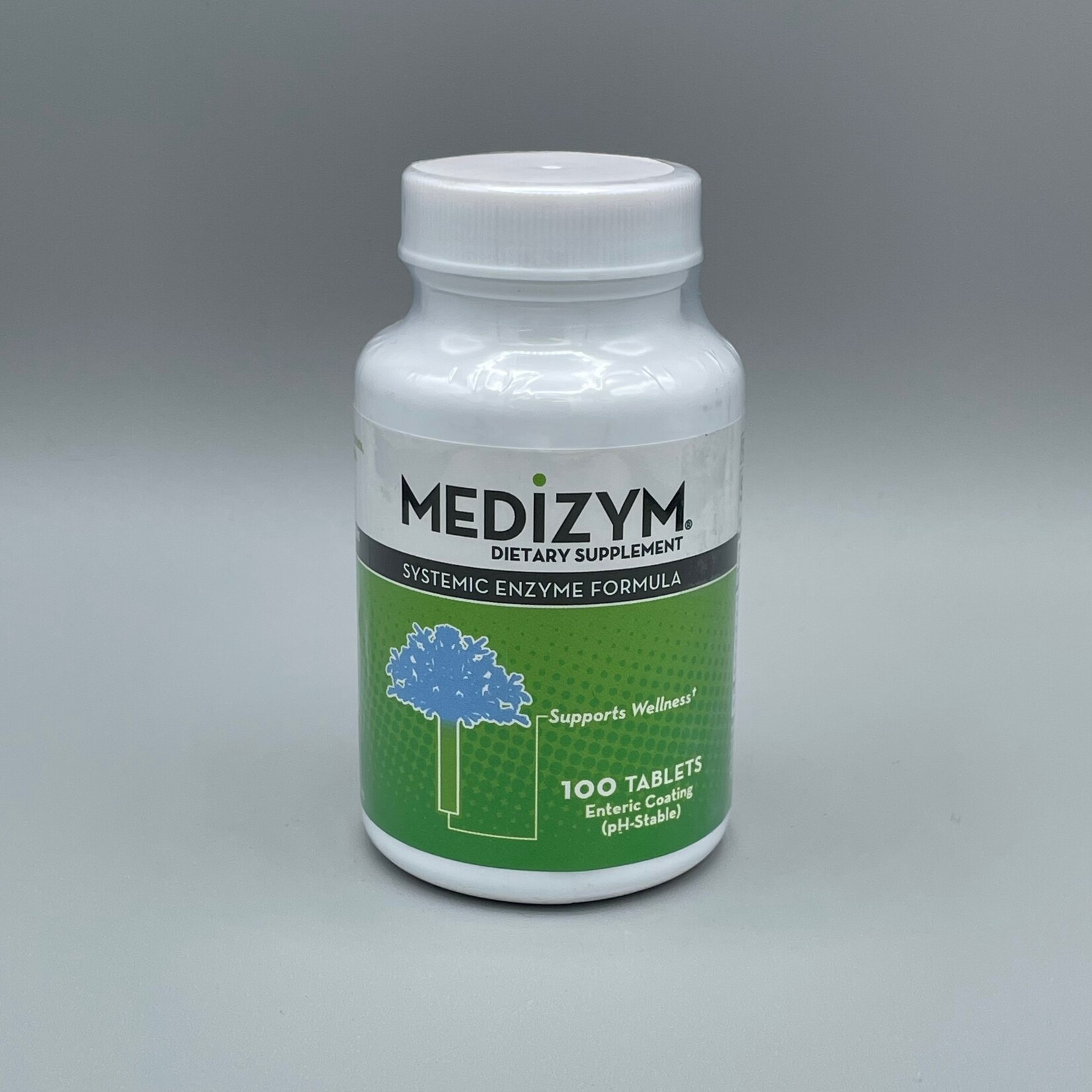 Medizym Systemic Enzyme Formula Naturally Vitamins, 100 Tablets
