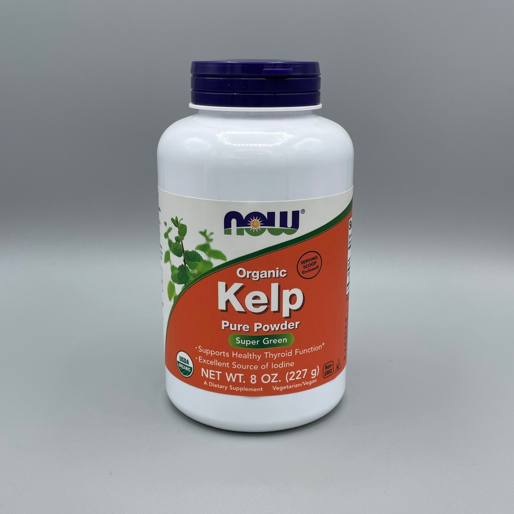 NOW Kelp Pure Powder (Organic, Vegan), 8 oz