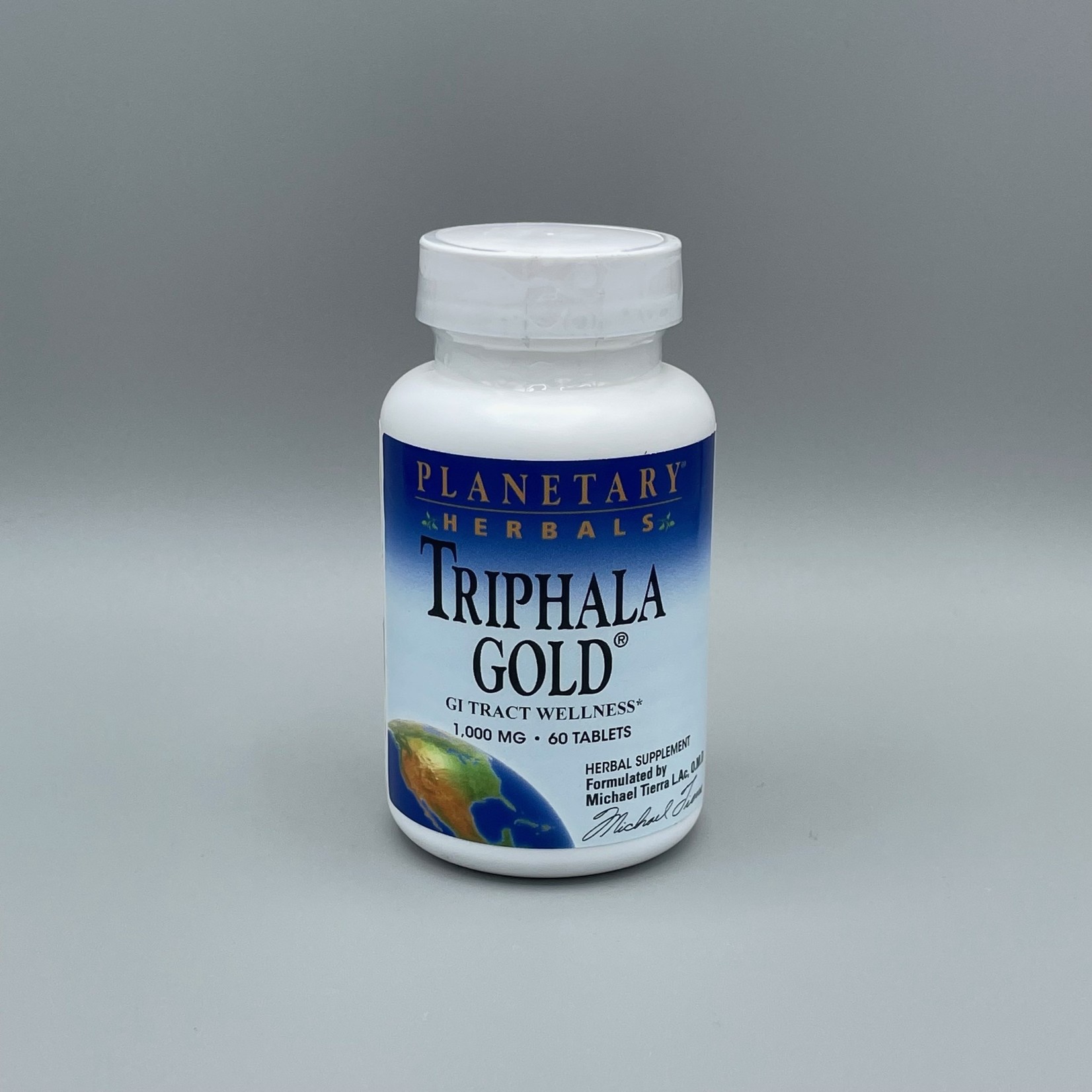 Planetary Herbals Triphala Gold (GI Tract Wellness) - 1,000 mg, 60 Tablets