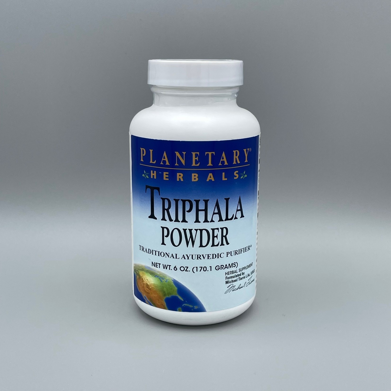 Planetary Herbals Triphala Powder (Traditional Ayurvedic Purifier), 6 oz