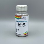 Soloray S.O.D. 2000 Plus (Superoxide Dismutase w/ Catalase, Enteric Coated), 100 Veg. Capsules