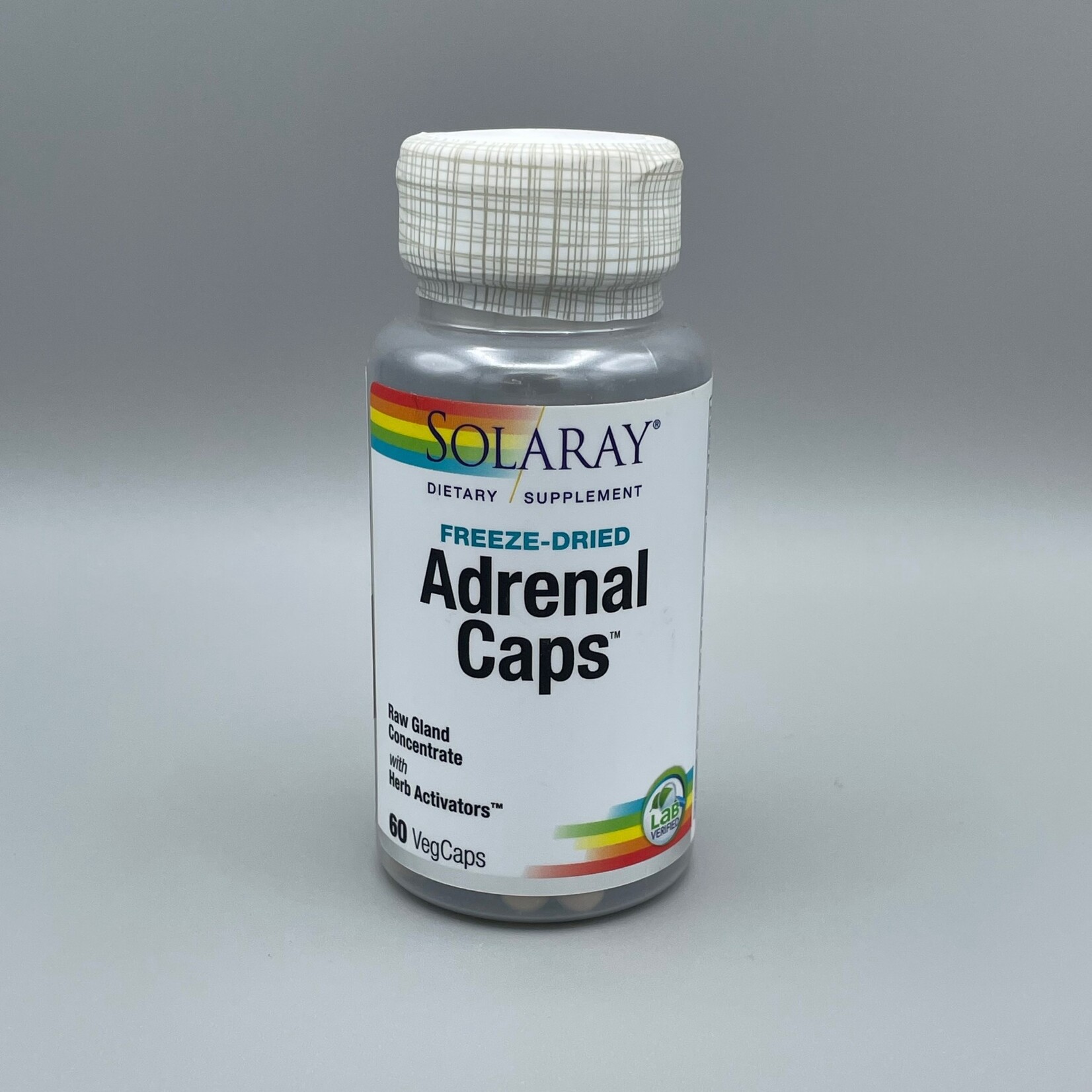 Solaray Adrenal Caps (Freeze-Dried), 60 Veg. Capsules