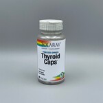 Solaray Thyroid Caps (Freeze-Dried, Thyroxin-Free), 60 Veg. Capsules