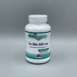Nutricology Ox Bile (Essential for Fat Digestion, Hypoallergenic) - 500 mg, 100 Veg. Capsules